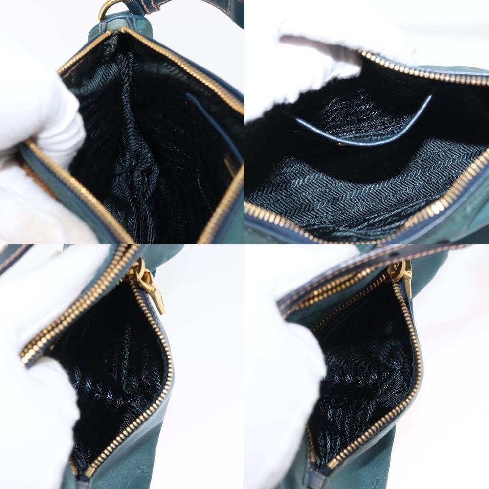 Prada Nylon Accessory Pouch Green - Picture 13 of 14